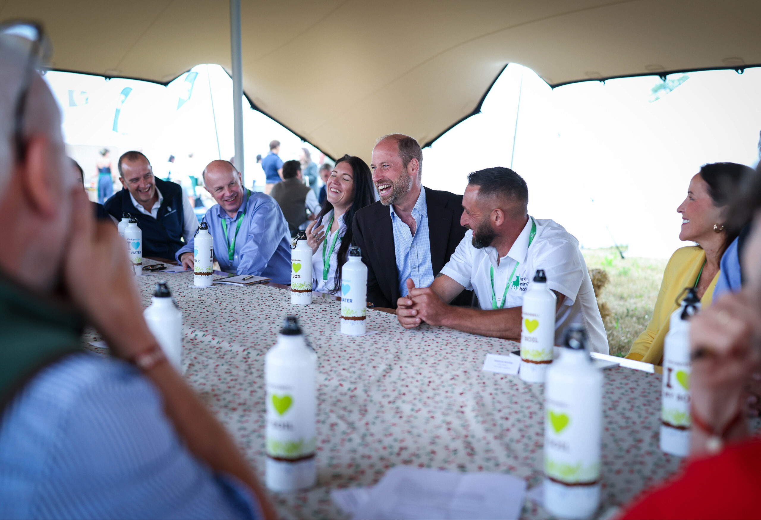 The Prince of Wales Attends the Regenerative Agriculture Festival